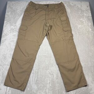 5.11 Tactical Series Men's Tan Cargo Pants Size 38x32 Style 74289 Utility